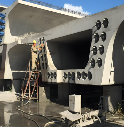 水磨沟压浆料施工流程及注意事项